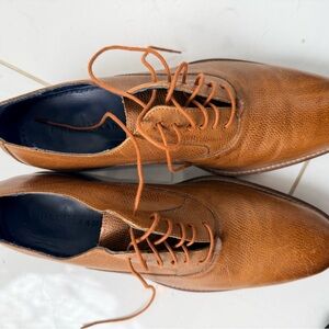 Cole Haan Men's Tan Leather Oxford Shoes